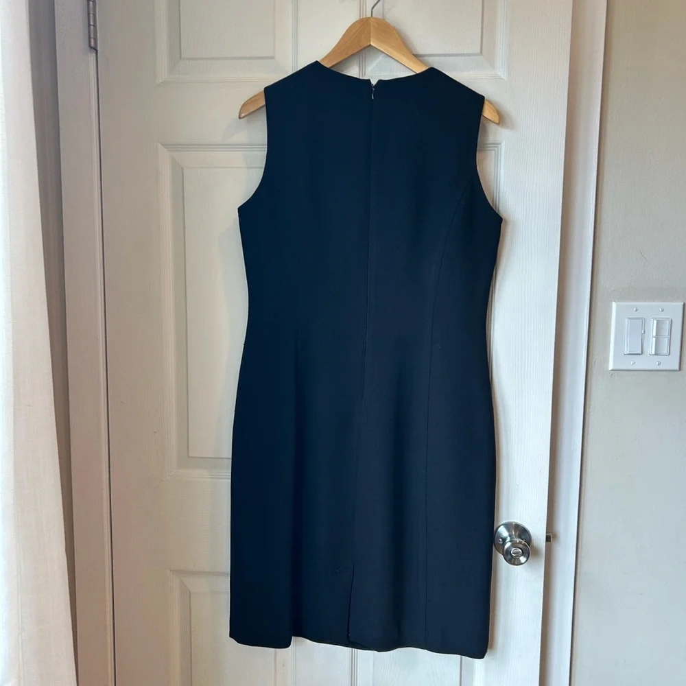 Calvin Klein Black Sleeveless Sheath Dress - Picture 3 of 3